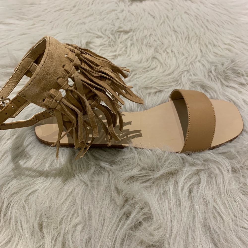 *Splendid* Taryn Fringe Ankle Sandals 8.5